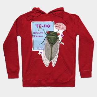 Cicada To-Do List Hoodie